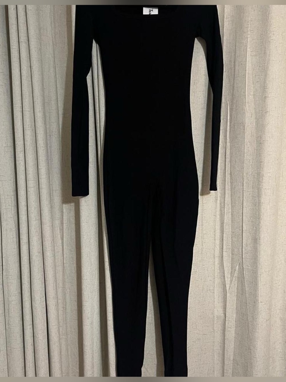 Long Sleeve Black Jumpsuit